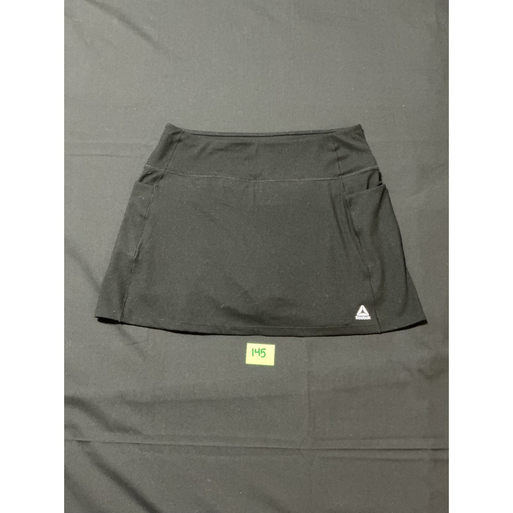Reebok Kids Black Athletic Skort with Built-in Shorts and Pockets Size Large